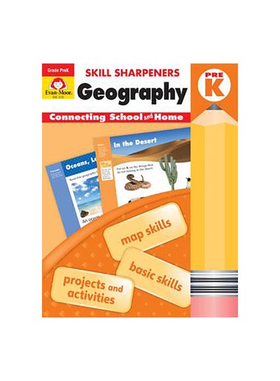 اشتري Skill Sharpeners Geography: Grade Pre-K Connecting School And Home  Paperback 0 في الامارات