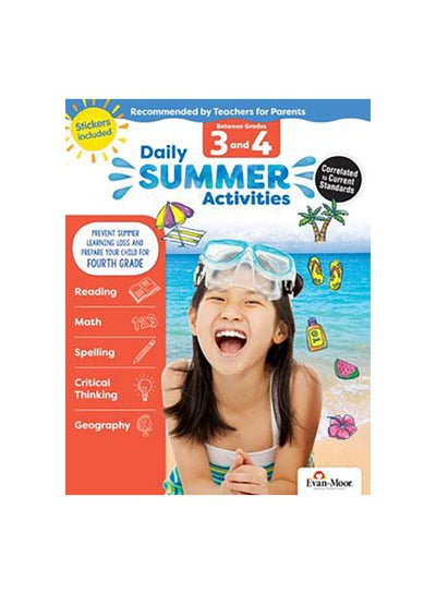 اشتري Daily Summer Activities: Between Grades 3 And 4 Paperback الإنجليزية by Evan-Moor Editor Team - 01 January 2018 في مصر