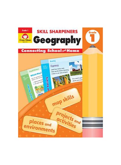 اشتري Skill Sharpeners Geography, Grade 1 Paperback English by Evan-Moor Editor Team - 01 January 2018 في مصر