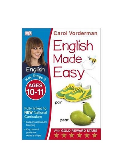 Buy English Made Easy Ages 10-11 Key Stage 2 Paperback English by Carol Vorderman - 41821 in Egypt