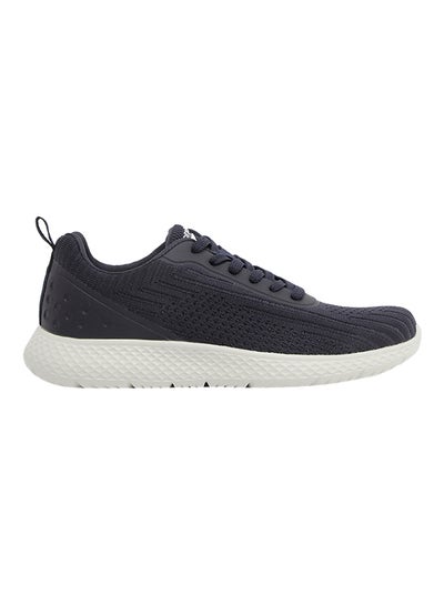 Buy Men's Knit Sneakers Navy in UAE