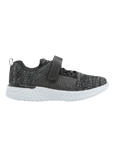 Buy Baby Boys Knit Velcro Sneakers Black in UAE