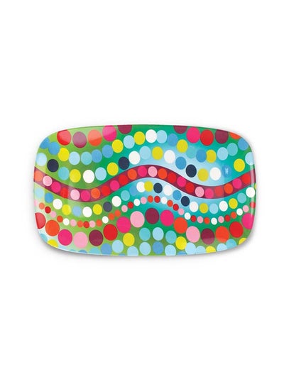 Buy Rectangular Platter multicolour 34cm in UAE