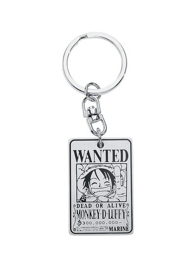 Buy One Piece Wanted Luffy Keychain in UAE