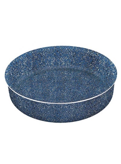 Buy Granite Rock Non-Stick Oven Pan Blue/White/Black 26cm in Egypt