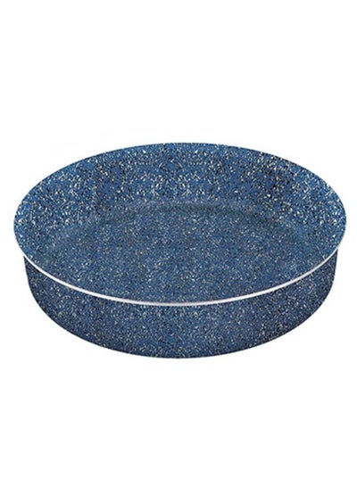 Buy Granite Rock Non-Stick Oven Pan Blue/White/Black 28cm in Egypt