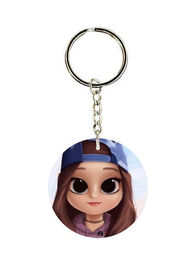 Buy Anime Character Printed Keychain in UAE