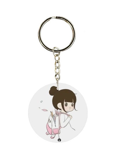 Buy Anime Character Printed Keychain in UAE