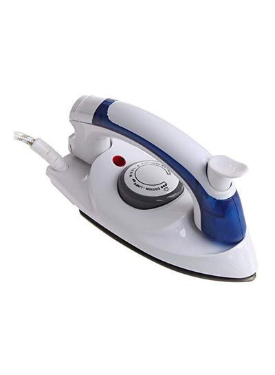 Buy Foldable Steam Iron 700W 700 W 6047 White/Blue in Egypt