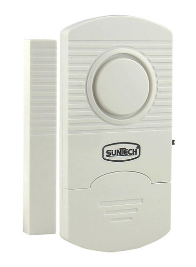 Buy Wireless Door Alarm White in UAE