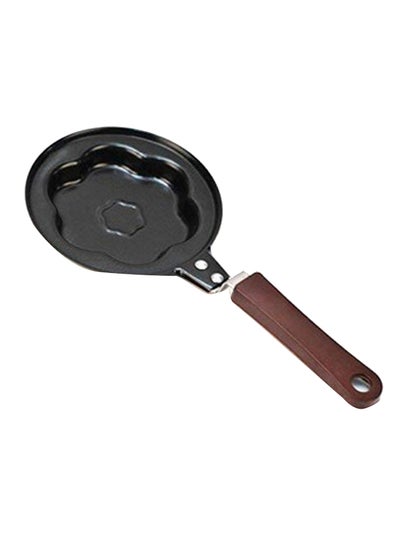 Buy Flower Design Non-Stick Frying Pan multicolour 12 x 5cm in UAE