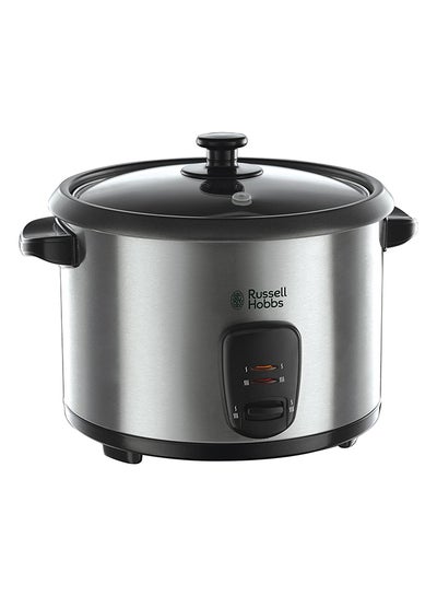 Buy Rice Cooker And Steamer 1.8L 1.8 L 700.0 W 19750 Silver/Black in UAE