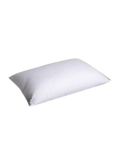 Buy Bed Pillow fabric White 50x73cm in UAE