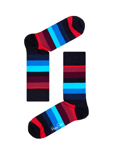 Buy Stripe Crew Socks Multicolour in UAE