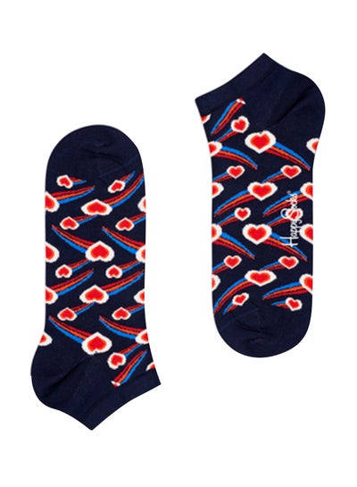Buy Shooting Hearts Liner Socks Navy in UAE