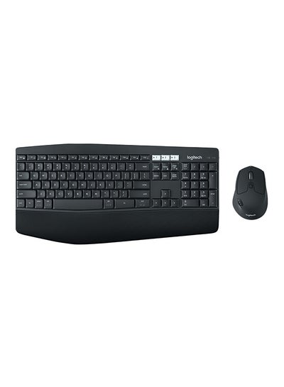 Buy MK850 Multi-Device Wireless Keyboard and Mouse Combo, 2.4GHz Wireless and Bluetooth, Curved Keyframe & Wireless Mouse, 12 Programmable Keys, 3-Year Battery Life, PC/Mac Black in Egypt