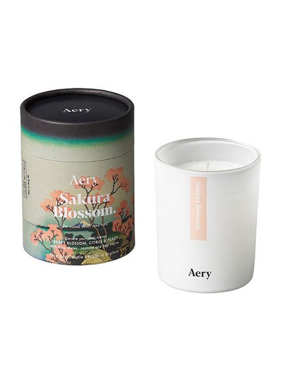 Buy Sakura Blossom 200g Candle Multicolour 8 x  10cm in UAE