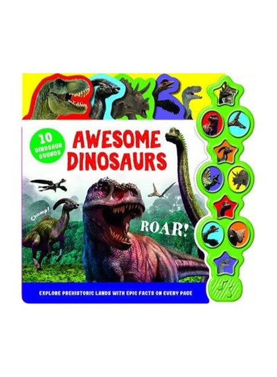 Buy Awesome Dinosaurs Board Book English by Igloo Books - 2019-11-01 in Egypt