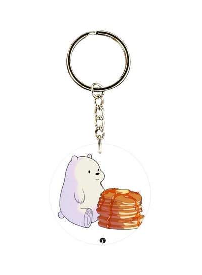 Buy Bear Printed Dual Sided Keychain in Saudi Arabia