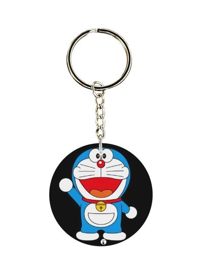 Buy Double Sided Doraemon Printed Keychain in Saudi Arabia