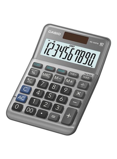 Buy Basic Calculator MS-100FM-W-DP Silver in Egypt