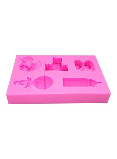 Buy Silicone Fondant Mould Pink in Saudi Arabia