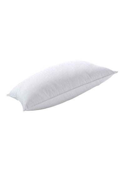 Buy Soft Hotel Pillow Microfiber White 150x50centimeter in UAE