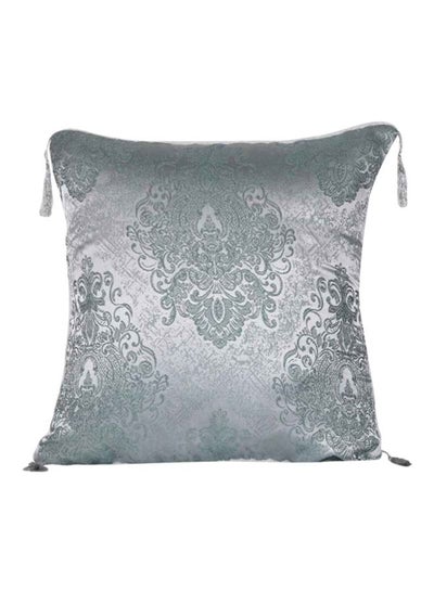 Buy Decorative Throw Pillow Grey 60x60cm in Saudi Arabia