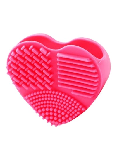 Buy Heart Shaped Makeup Brush Cleaner Ruby in UAE