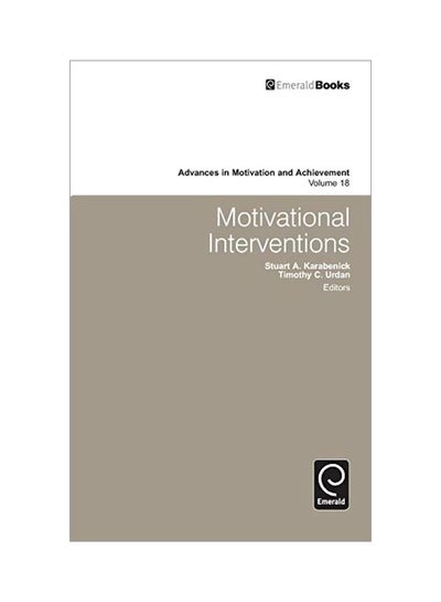 Buy Motivational Interventions: Advances In Motivation And Achievement hardcover english - 21 Nov 2014 in UAE