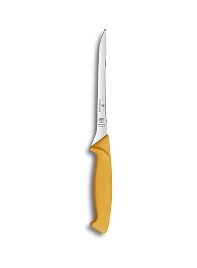 Buy Swibo Fish Filleting Knife orange 16centimeter in UAE