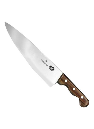 Buy Rosewood Carving Knife Brown/Silver 20centimeter in UAE