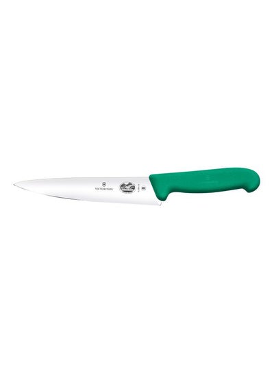 Buy Fibrox Pro Carving Knife Green/Silver in UAE