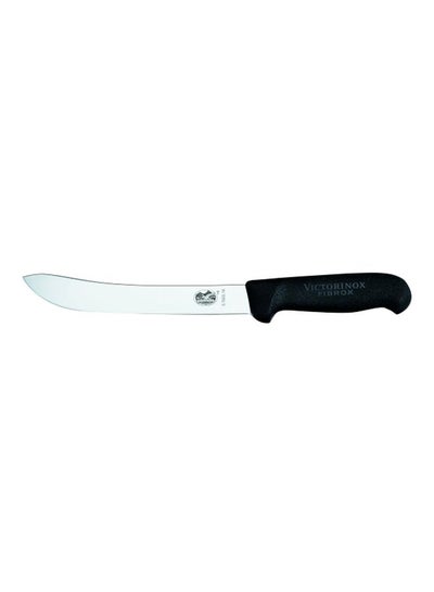 Buy Fibrox Butcher Knife Black/Silver in UAE