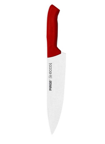 اشتري Ecco Chef Knife أحمر/فضي 21سنتيمتر في الامارات