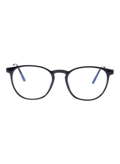 Buy Women's Round Anti-Glare Eyeglasses Frame With Strap in UAE