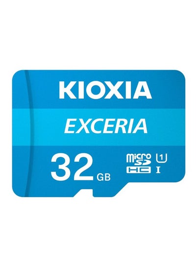 Buy Exceria MicroSDHC Card Blue/White in Saudi Arabia