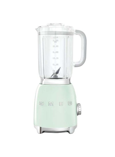 Buy 50's Retro Style Aesthetic Blender 1.5 L 800.0 W BLF01PGUK Pastel Green in UAE