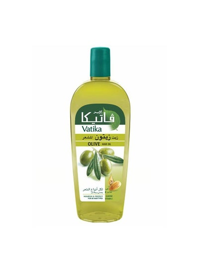 Buy Vatika Naturals Olive Enriched Hair Oil | Almond & Vitamin E | Nourishes & Protects For All Hair Types 45.0ml in Egypt
