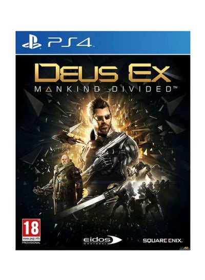 اشتري لعبة Deus Ex: Mankind Divided (النسخة العالمية) - حركة وإطلاق النار - بلاي ستيشن 4 (PS4) في السعودية