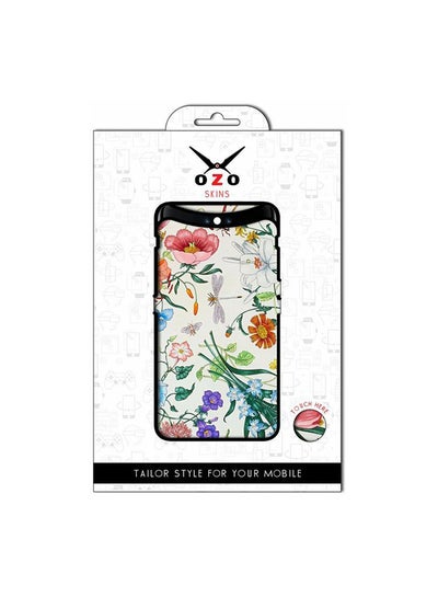 Buy Colorful Flowers SE143BSS Mobile Skin for Honor 8C Multicolor in Egypt