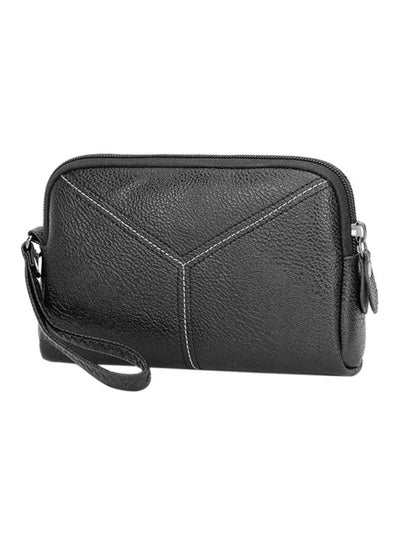 Buy Multi-Layer Zippered Wallet Black in Saudi Arabia