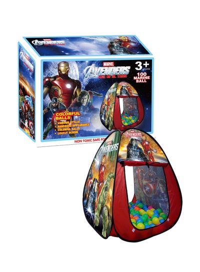 Buy Avengers Tent With 100 Marine Balls in Saudi Arabia