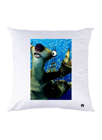 Buy Printed Pillow polyester White 30x30cm in Egypt