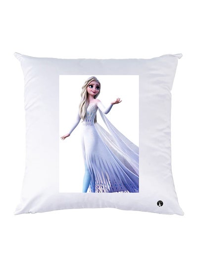 Buy Printed Pillow polyester White 30x30cm in Egypt