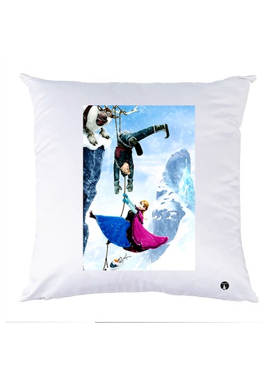 Buy Printed Pillow polyester White 30x30cm in Egypt