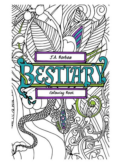 Buy Bestiary: Colouring Book paperback english in UAE