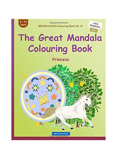 Buy The Great Mandala Colouring Book paperback english in UAE