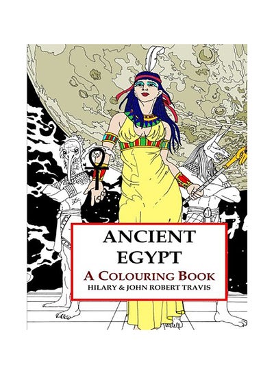 Buy Ancient Egypt: An Adult Colouring Book paperback english in UAE