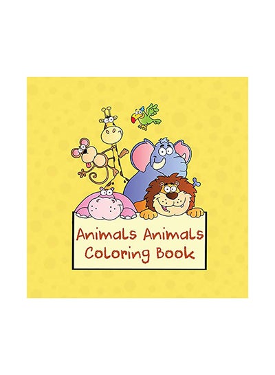 اشتري Animals Animals Coloring Book: 100-Page Coloring Book Paperback الإنجليزية في الامارات